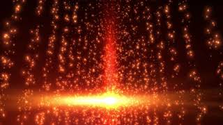 4K MOVING BACKGROUND  Red Orange Worship Particle Trails AAVFX [upl. by Annabell572]