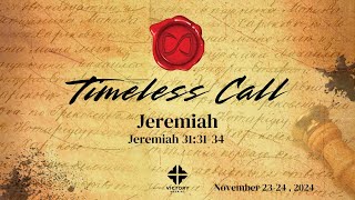 112424  Jeremiah  Jeremiah 313134 LIVE 930am [upl. by Rahsab]