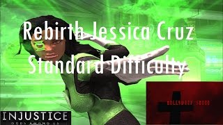 Injustice Gods Among Us iOS  Rebirth Jessica Cruz Challenge Standard Difficulty [upl. by Atikihc594]