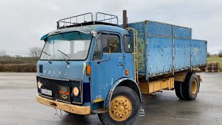 Köp Veteranlastbil Volvo F86 tipp på Klaravik [upl. by Chiles]