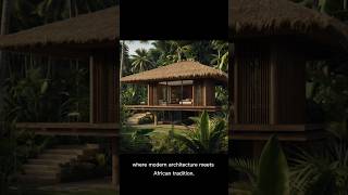 quotGaboneseInspired Home Design Modern Meets Traditionquot shortsvideohomedesign [upl. by Ecnerwaled]