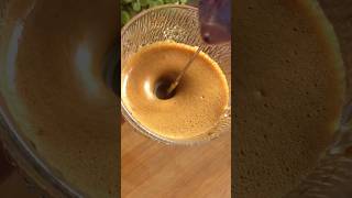 Hot Dalgona Coffee Recipe🤎 shorts hotcoffee dalgonacoffee foodie [upl. by Wobniar]