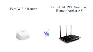 Amazon eero WiFi 6 vs TPLink AC1900 Smart Router 🚀 Which is Better [upl. by Elin925]