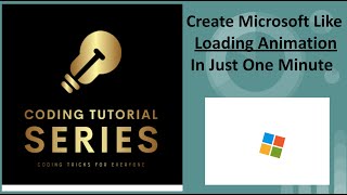 Create Microsoft Like Loading Animation Using Tailwind CSS tailwindcss vuejs nextjs reactjs [upl. by Cuttler961]