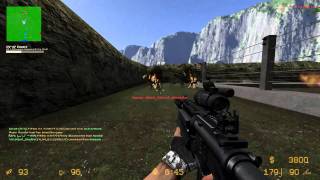 CounterStrike Source Zombie Escape  ZEJurassicParkESCAPEV2 1080p [upl. by Lubbi]