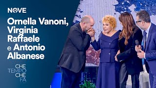 Che tempo che fa  Ornella Vanoni Antonio Albanese e Virginia Raffaele [upl. by Jeramey]