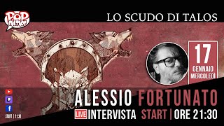 INTERVISTA AD ALESSIO FORTUNANO DISEGNATORE DELLO LO SCUDO DI TALOS GRAPHIC NOVEL OSCAR MONDADORI [upl. by Adnileb]