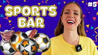 COOKING FEVER GAME 5  SPORTS BAR ⚽ [upl. by Spiers785]