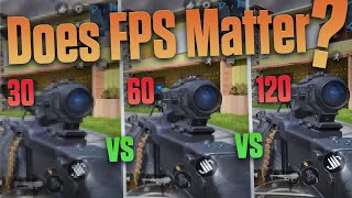 120 FPS vs 60 FPS vs 30 FPS Call Of Duty Mobile  120 FPS a Game Changer [upl. by Ahmed]