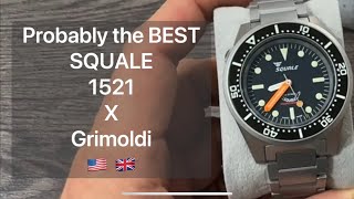 Probably the Best Squale 1521 from 2024 Limited edition Grimoldi very limited [upl. by Ashok481]