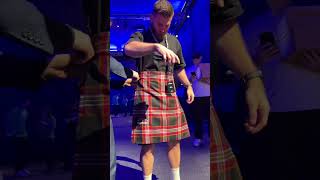 Custom kilts for our 2024 Rogue Invitational athletes Individual checkin is underway in Aberdeen [upl. by Illa]