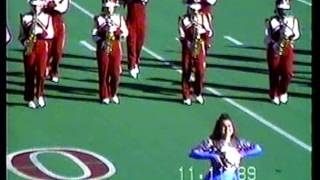 Valley High School Las Vegas NV Marching Band Performance on 11111989 [upl. by Ahsenek]