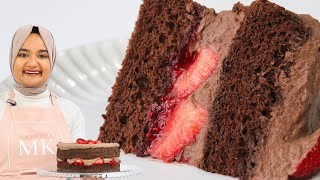 Ive been searching for this light airy CHOCOLATE SPONGE CAKE recipe for years [upl. by Loni523]