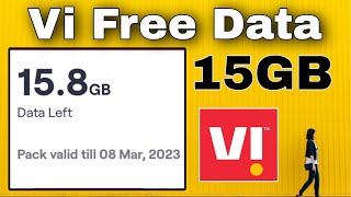 vi free data  vi free data 2023  vi me 1gb data free kaise le [upl. by Derej175]