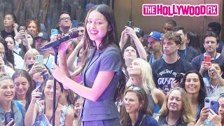 Olivia Rodrigo Performs Live On The Today Show To Promote Her New Album Guts In New York NY [upl. by Oirottiv]