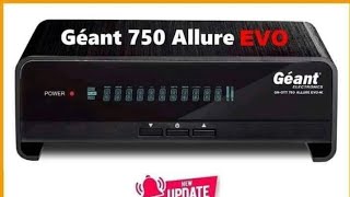 تحديث جديد26062021éant GN OTT 750 4K ALLURE Evo [upl. by Just414]