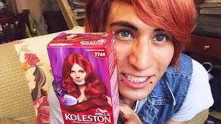 Rojo Cobrizo Intenso de Koleston  Review  Revisión   Ivii Azul 💙 [upl. by Nylqcaj983]