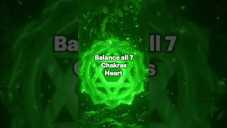 Balance All 7 Chakras in Under 1 Minute  Quick Chakra Alignment healing relaxingmusic chakra [upl. by Marciano670]