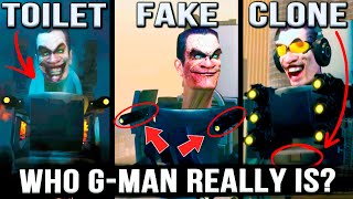 HORRIBLE TRUTH ABOUT GMAN  Skibidi Toilet Episodes 165 All Secrets amp Easter Eggs  Analysis [upl. by Yemarej]