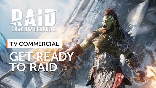 RAID Shadow Legends  Get Ready To Raid Official Commercial [upl. by Silrak]