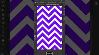 How To Create Chevrons Pattern In Photoshop  ZigZag Pattern  Seamless Pattern Design [upl. by Tanny]