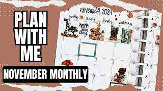 November Monthly Page for My Wellness Planner [upl. by Ettenyar]