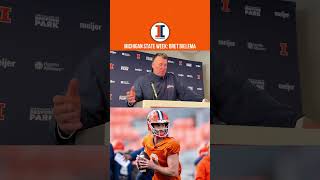 Illini HC Bret Bielema press conference after the bye week 🏈 collegefootball [upl. by Neneek607]