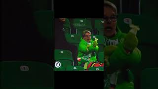 Haaland Vs a Wolfsburg’s fan 🤣🤣 [upl. by Yelyak]