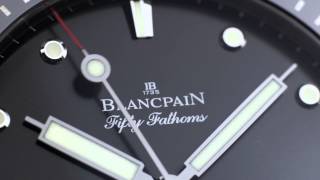 Blancpain Fifty Fathoms Bathyscaphe [upl. by Aralk]