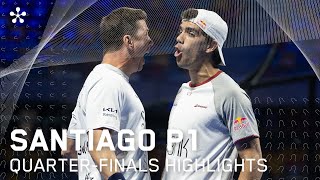 Banco De Chile Santiago Premier Padel P1 Highlights day 5 men [upl. by Pavla]