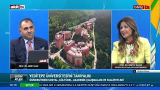 Eğitim Atlası  Yeditepe Üniversitesini tanıyalım 29072024 [upl. by Laehctim]