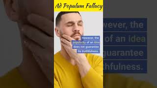 Ad Populum Fallacy [upl. by Lalittah]