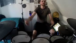 Toto  Hold The Line drum cover [upl. by Luhem52]