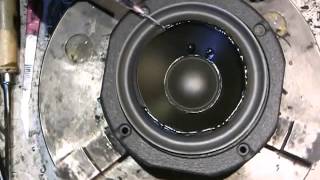 JBL 705G Ti5000 Mitteltöner Sicken Reparatur Spider Schwingspule [upl. by Sivahc]