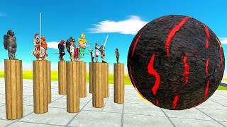 WEAPONS BOWLING  Animal Revolt Battle Simulator [upl. by Clementas965]