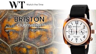 Briston Clubmaster  An affordable chronograph from France  You say Acetate I say Plastic [upl. by Friedberg]