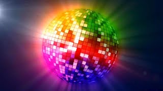 Disco Ball Video Color Party Lights for Room🕺Neon Dance Background [upl. by Ahern]