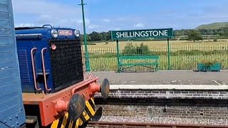 Old railway Shillingstone station Dorset [upl. by Whitson255]