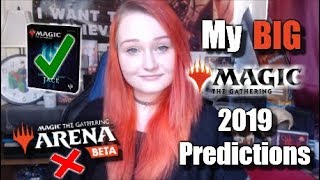 Mobile Arena New Reprint Products And More My 2019 Magic The Gathering Predictions [upl. by Sauder]