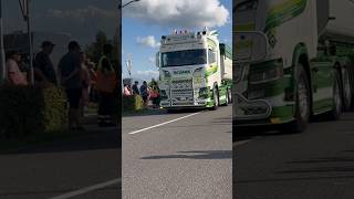 4 Scanias From Patrick vd Hoeven Truckstar Festival 2024 [upl. by Ivanah]