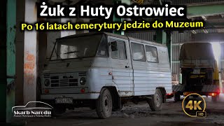 Żuk z Huty Ostrowiec  Po 16 latach emerytury jedzie do Muzeum  Muzeum SKARB NARODU [upl. by Rugg139]