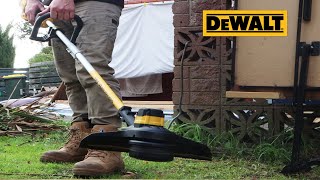 DeWalt 18V Split Shaft Line Trimmer Review [upl. by Jourdan]