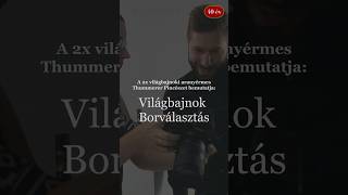 Berki Krisztián  Thummerer világbajnok borválogatás thummerer40év [upl. by Jose640]