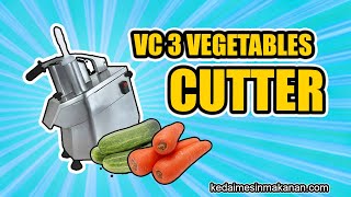 PEMBEKAL MESIN MAKANAN AEVC3 vegetable cutter [upl. by Mikael]