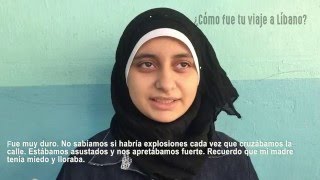 7 años Siria Estudiantes refugiados en Líbano [upl. by Yslek]