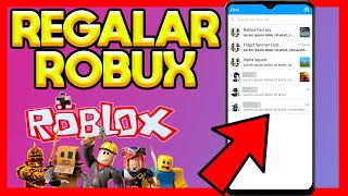 ✅COMO REGALAR ROBUX A UN AMIGO [upl. by Erdua326]