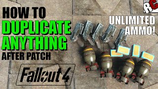 Fallout 4  How to Get Unlimited Ammo AFTER PATCH  Dogmeat Duplication Exploit Fallout 4 Exploit [upl. by Upshaw383]