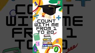 Counting 1 to 20 Numbers Song  shorts counting [upl. by Ripp791]