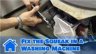 Washing Machine Repair  How to Fix the Squeak in a Washing Machine [upl. by Wadleigh]