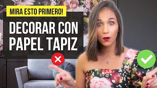 ✅ Como Elegir PAPEL TAPIZ paso a paso 🔥 Tips para elegir tu decoracion con papel tapiz [upl. by Genni]